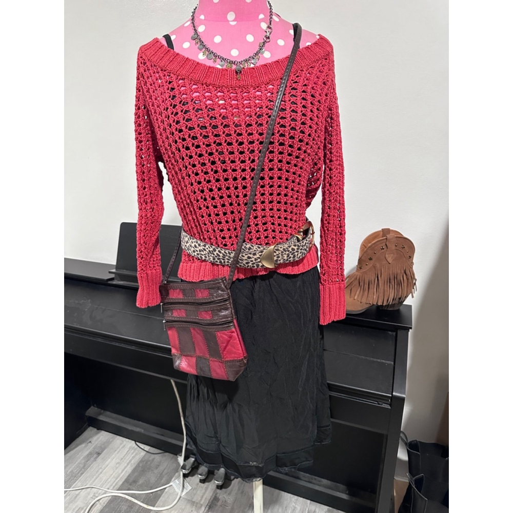Women's Unbranded Sweater Red M